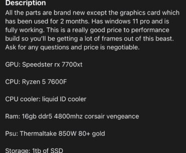 Looking for a PC for 1440p gaming