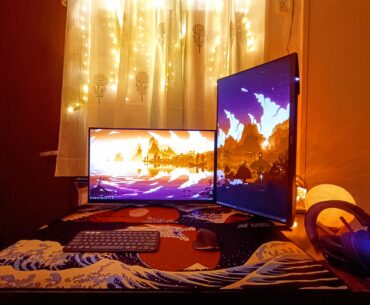 The cozy WFH battlestation
