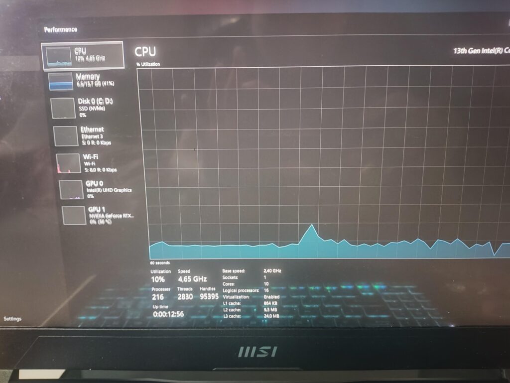 Is it normal for my processor speed in high performance power plan mode in idle position?