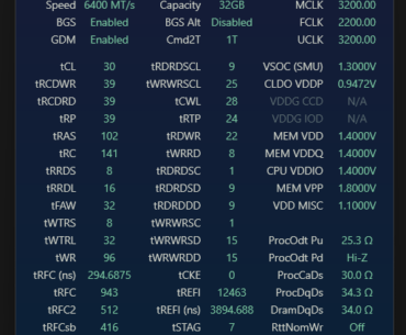 overclock feedback