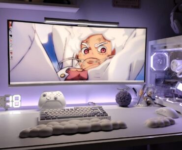 Is this desk too cluttered?