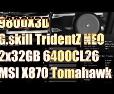 Best value low profile RAM for 6400 CL30 on a 9800X3D