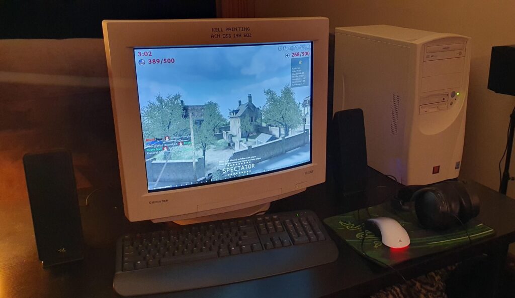 Call of Duty 2 turns 20 this year. Here it is running on Windows 98.