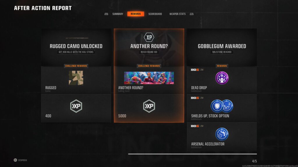 First Round 100