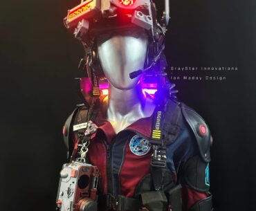 Functional cyberpunk outfit to wear to Neotropolis next week