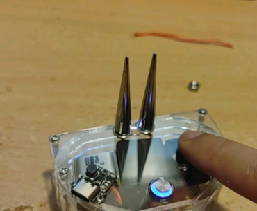 wearable plasma lighter / jacob's ladder