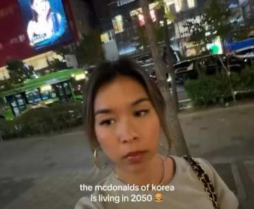 A McDonald’s in Korea