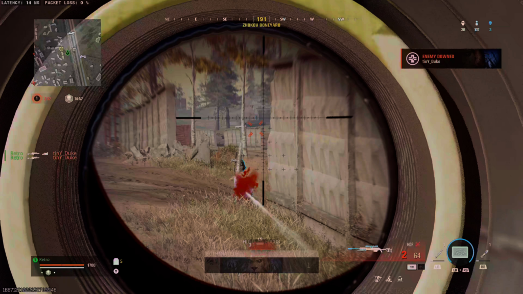 Ammo issue when running Scavenger?