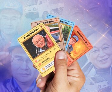 Middle-Aged Man Trading Cards Go Viral in Rural Japan Town