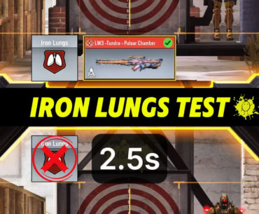Iron Lungs adds a 15s buff to any Sniper’s “Steady Aim Count Down”.  Does not work with Marksman.