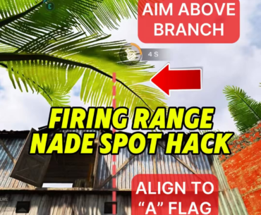 My Favorite Nade Spot in Firing Range, Domination.