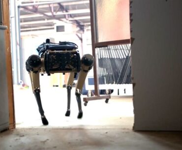 Dog-like robot jams home networks and disables devices during police raids — DHS develops NEO robot for walking denial of service attacks