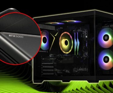 First RTX 5060 series gaming PCs and laptops appear online with prices revealed