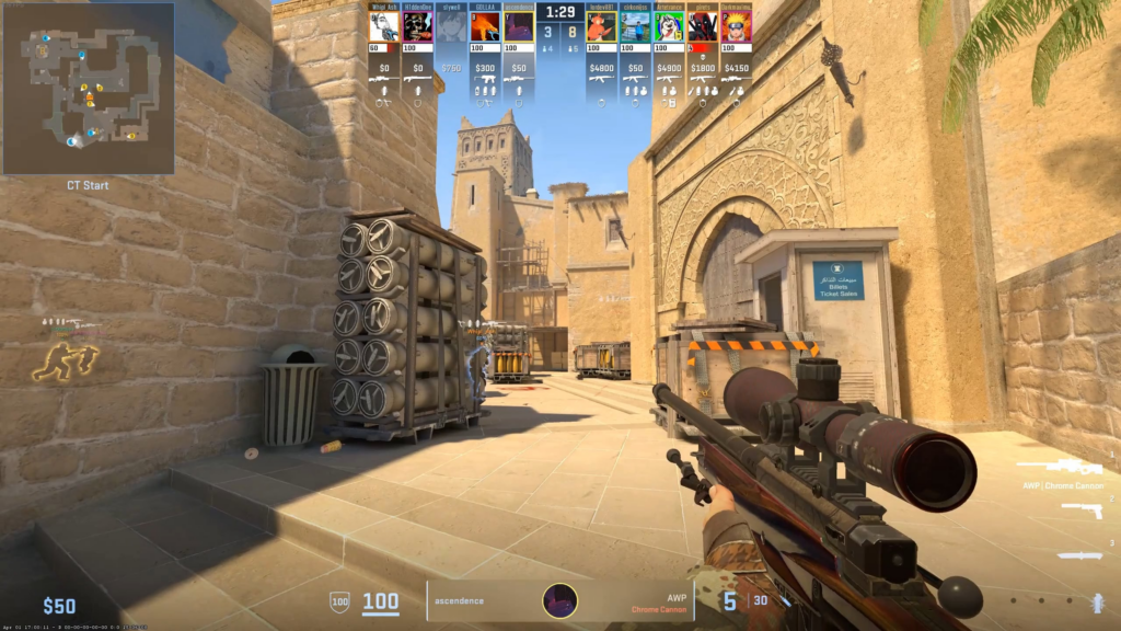 Ace clutch on FACEIT to turn the tide of the match. We came back to win 16-14