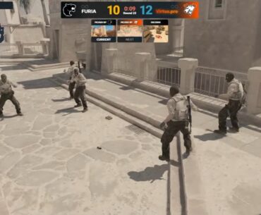 Furia just lost 7 rounds on the most T side map...against VP.
