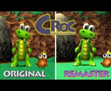 Comparing Original Croc to the Remaster.