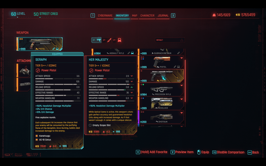 Is there a reason that everyone always says Her Majesty is the best pistol for stealth? Is there a reason that everyone always says Her Majesty is the best pistol for stealth?