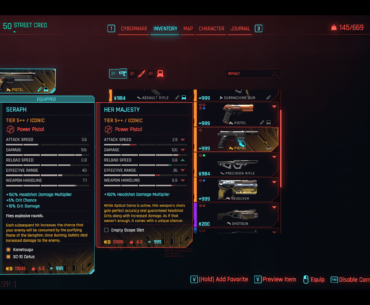 Is there a reason that everyone always says Her Majesty is the best pistol for stealth?
