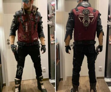 Daniel Zille on Instagram: “Cyberpunk Cosplay fitting and Make-up Test no 2. So far so good 😊"