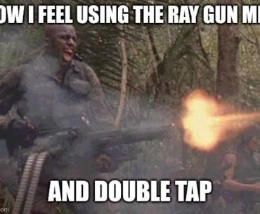 The ray gun is broken now