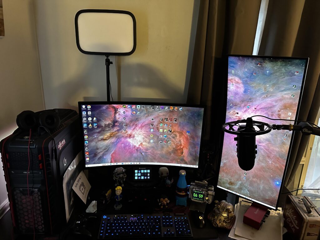 Not bad but my space is a complete mess lol