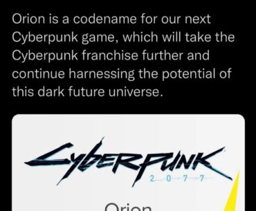 speculation for the next game (cyberpunk orion)
