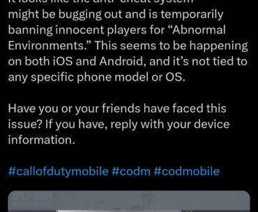 Innocent Players Banned due to Bug