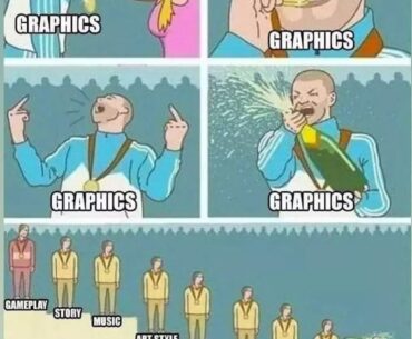 Gaming’s focus on graphics is crazy, but gameplay and story matter more! Let’s keep games fun, not just flashy