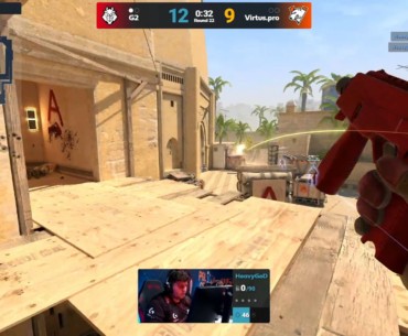 HeavyGOAT gets an impossible MP9 4k to close VP's fate in Bucharest.