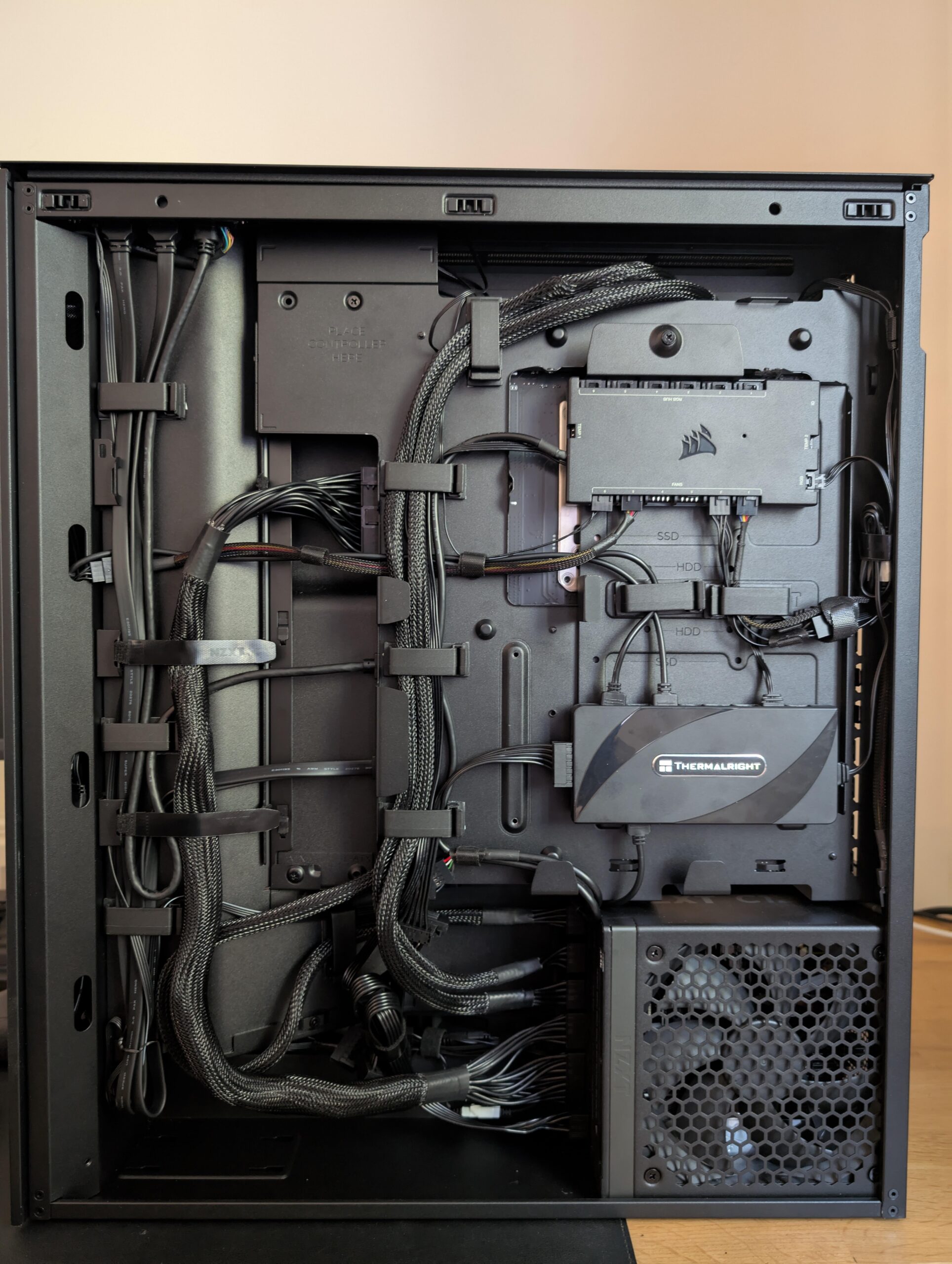 Day 70 of waiting for a 5090: Cable Management. Day 70 of waiting for a 5090: Cable Management.