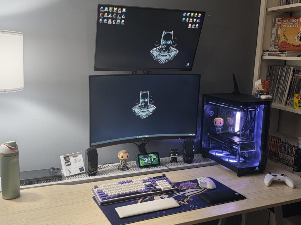 Finally got my setup how I want it. For now