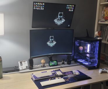 Finally got my setup how I want it. For now