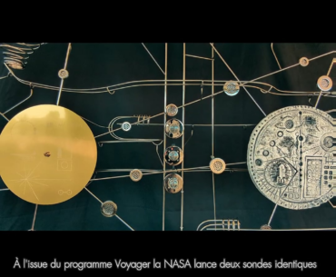 Golden Record Sculpture