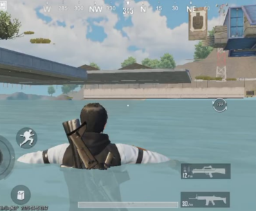 now we can swim across training ground