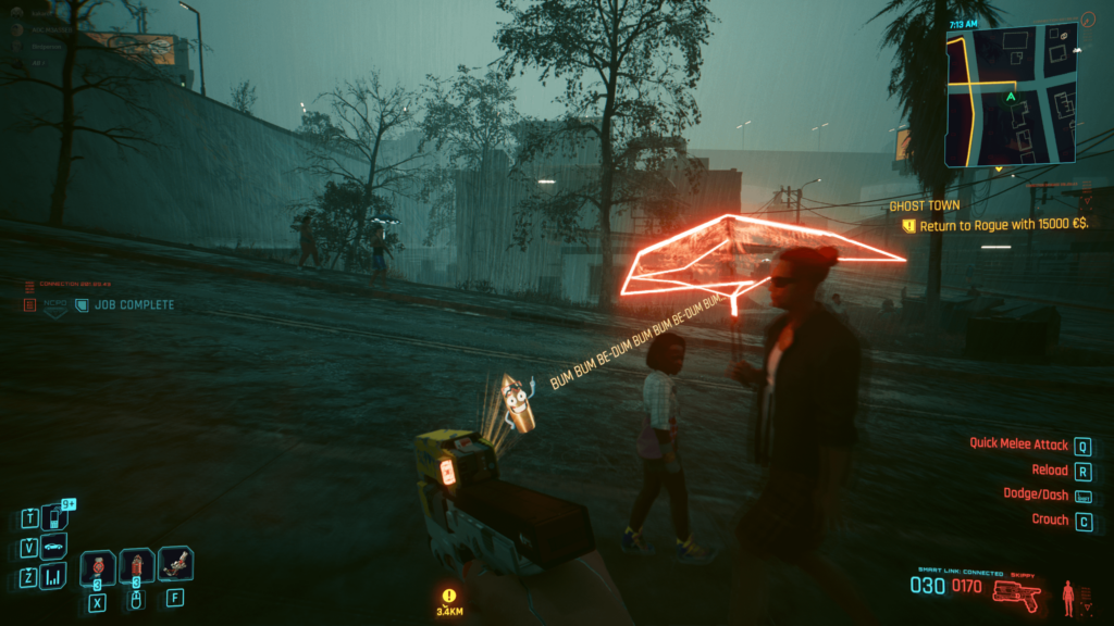 +100 hours in the game, first time seeing this umbrella