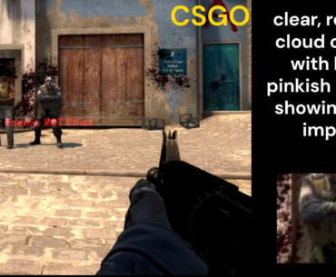 'Blood impact' feedback comparison between CSGO and CS2: