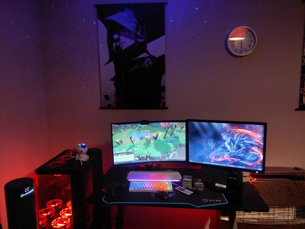 Hasn't really changed all year and I'm content with it still like some nicer monitors but they will come eventually