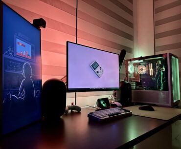 Sharing my set up! Lemme know what I can do improve it