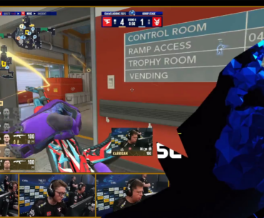 Broky map awareness win's FaZe 2v5
