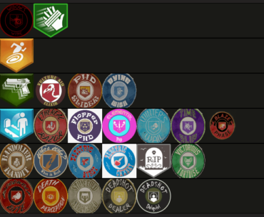Me and my buddy made a perks tierlist, is it trash or what?