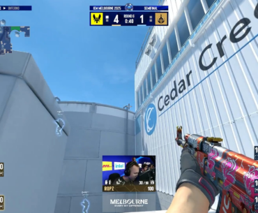 ropz sick 1v3 against The Mongolz