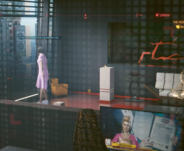 So no shit, there I was on another playthrough when after all these years, I just now spotted her