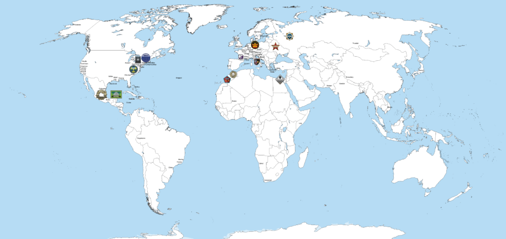 The Counter Strike World Map