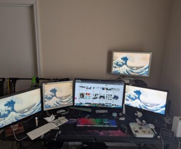 I play D&D so 5 monitors isn't overkill, but I only payed full price for one of them