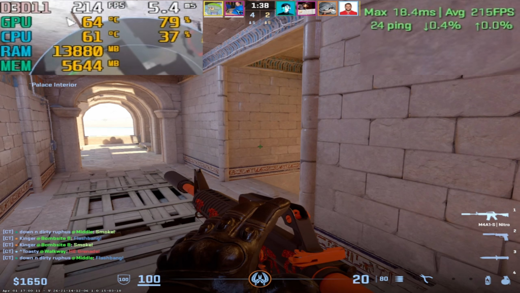 Ever since the most recent update, completely isolated to Anubis, I have gotten unplayable frame stutters that are upwards of 500ms-1s. It happens anywhere on the map, indifferent of what is going on, all throughout the game at random intervals. This has never occurred on any other map. What gives?
