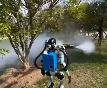 This is terrifying, all it needs now is a robotic voice to tell us to drop our arms and stand down.