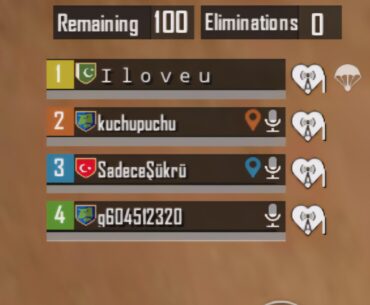 Mic icon is now visible when teammates speak (PUBG Mobile Beta 3.8)