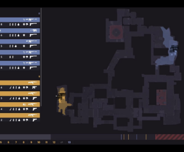 Map Control Visualized (3x speed, calculated based on map geometry & positional data)