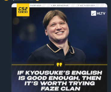 s1mple on kyousuke joining FaZe: