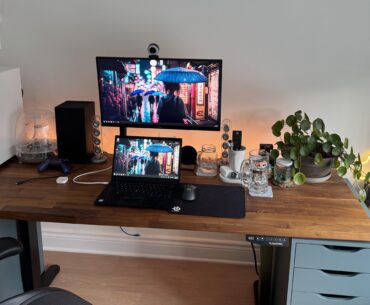 With the usual clutter